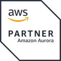 Service Delivery — Amazon Aurora MySQL — official AWS badge