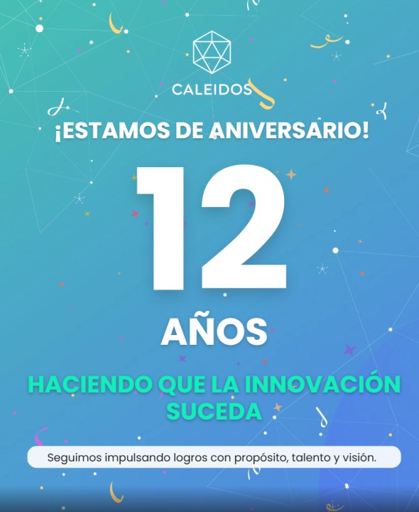 ¡Hoy celebramos 12 años de crecimiento, tecnología y grandes logros!